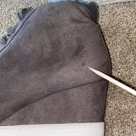 Linea Paolo gray Wedge Sneakers size 71/2M - Picture 9 of 12